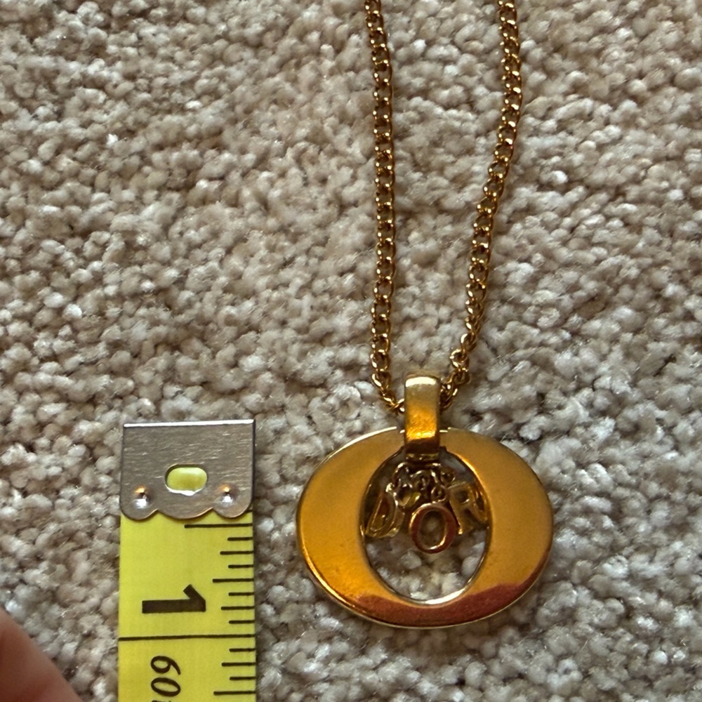Vintage Refurbished Christian Dior Pendant Necklace - Picture 14 of 17